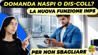 Domanda NASpI o DISCOLL❓ La nuova funzione INPS per non sbagliare [upl. by Eilis]