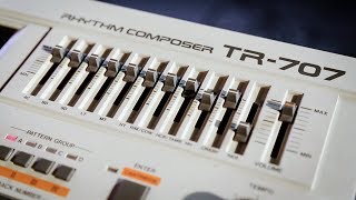 The Roland TR707 Drum Machine [upl. by Ennis]