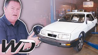 Ford Merkur XR4Ti How To Refurbish The Air Conditioner Compressor  Wheeler Dealers [upl. by Adaynek]