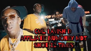 CML Lavish D Affiliate NuMoney MDT Shot 12 Times Leaving Video Shoot [upl. by Bhayani]