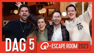 ZO ZIJN DE DJS ONTSNAPT  Qescape room 2023 [upl. by Poyssick]