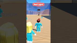 Red light green light squid game gameplay in roblox roblox shorts gaming youtube [upl. by Rudolph]