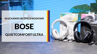 Bose QuietComfort Ultra – dane techniczne – RTV EURO AGD [upl. by Atirb]