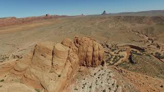 Drone Flying over the Toes in Kayenta AZ [upl. by Keg]