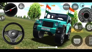 Dollar Song Modified Mahindra Neon Blue Thar🩵😈Fog Village Off Roading Android Gameplay part07 [upl. by Godrich490]