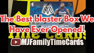 WOW🔥🏀🔥 The Best Blaster Box we have ever opened 2 Wembys a gold auto10 2023 Mosaic Basketball [upl. by Janine]