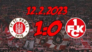 FC St Pauli 10 1 FC Kaiserslautern  1222023  Nur ein kleiner Schnitzer [upl. by Suhpesoj]