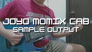 Joyo Momix Cab  How to Use amp Sample Output Recording [upl. by Atival]