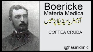 COFFEA CRUDA  Boericke materia medica  hashmiclinics  homeoz  allergyclinix  ilajathome [upl. by Assirat663]