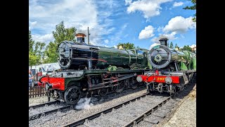 Gloucestershire amp Warwickshire steam festival 2024 featuring 6880 Betton Grange [upl. by Potash604]