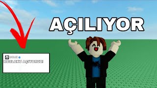 ROBLOX AÇILIYOR 100 [upl. by Liemaj]