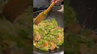 Bitter Gourd Recipe Seasoning Salt Pepper Oyster sauce recipe food special [upl. by Dygal]