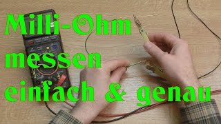 DIY Milliohm messen  einfach und genau [upl. by Adigun]