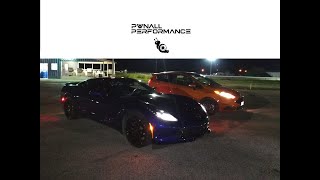 X47R Fiesta ST vs C7 Corvette Z51 Auto Stock [upl. by Egan644]