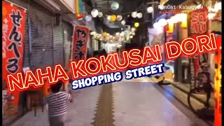 Our Daughter’s Journey Through Naha Kokusai Dori shopping streetfood [upl. by Nydroj]