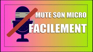 Mute désactiver sont micro a laide de raccourcis clavier [upl. by Eimyaj]