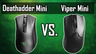 Razer Viper Mini Vs Deathadder V2 Mini  Razer Mini Showdown [upl. by Ecnadnac306]