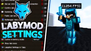 BEST LabyMod Settings for LowEnd PCs 2022 Updated [upl. by Payson482]