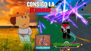 CONSIGO ALFIN LA ESPADA DE LAW KIORU EN KING LEGACY [upl. by Leotie]