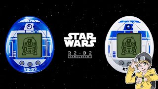 StarWars R2D2 Tamagotchi Review and Gameplay [upl. by Dnumde]