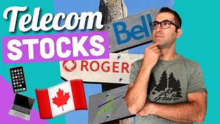 WHICH CANADIAN TELECOM To CHOOSE  Rogers Telus and Bell Stock Analysis [upl. by Lux]