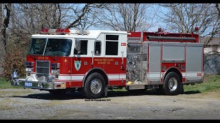 Minquas Fire Company of Newport Retired Engine 23 Response Videos [upl. by France277]