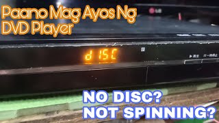 How to Fix DVD Player No Disc at Hirap umikot [upl. by Leanne]