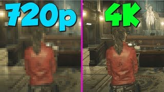 720p vs 4K  Gaming [upl. by Lilahk495]