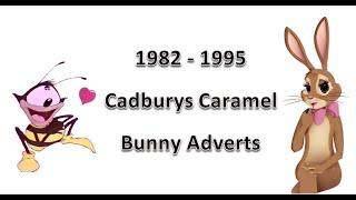 198295 Cadburys Caramel Bar Bunny Advert Compilation [upl. by Zosima]