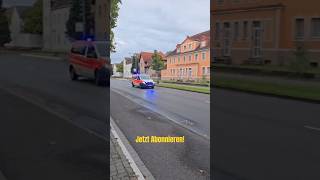 Einsatzfahrt NEF DRK BitterfeldZerbst eV RW BitterfeldKlinikum  Kurzvideo [upl. by Nyret]