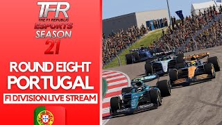 TFR eSports S21  F1 Round 8 Portuguese GP [upl. by Yrellih]