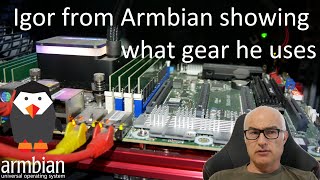 The gear the creator of Armbian Linux uses [upl. by Atival]