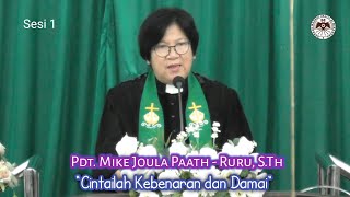 RENUNGAN KHOTBAH IBADAH HARI MINGGU ZAKHARIA 8  1  19 GMIM MARANATHA SARONGSONG 1 [upl. by Rehpotsirhc]