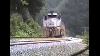 CSX Trains West Virginia June 1992 [upl. by Murial]