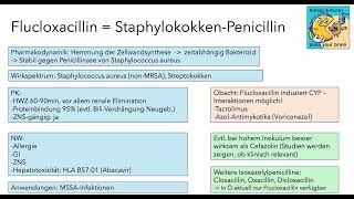 Karolyi und Kuran  Isoxazolylpenicilline  Flucloxacillin [upl. by Emirak845]