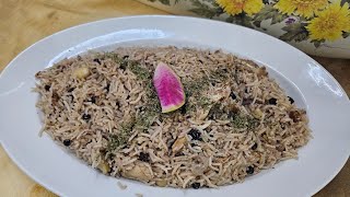 🔴SARAYLI ENFES BİR İÇ PİLAV ‼️ TARİFİOTTOMAN CUISINE RICE RECIPE içpilav kestanelipilav [upl. by Elahcim]