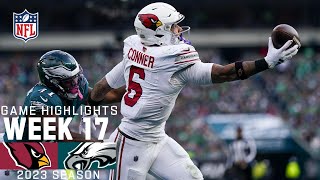 Arizona Cardinals vs Philadelphia Eagles  2023 Week 17 Game Highlights [upl. by Ybloc466]