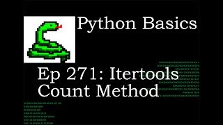 Python Basics Itertools Count Method [upl. by Nahtanaoj387]