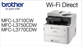 Connect to MFCL3770CDW with WiFi Direct [upl. by Chemash]