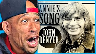 Rapper FIRST time REACTION to John Denver  Annies Song LIVE [upl. by Huggins]