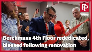 Berchmans 4th Floor rededicated blessed following renovation [upl. by Uy566]