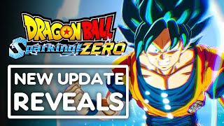 DRAGON BALL Sparking ZERO  New Free Update Reveals [upl. by Roz]