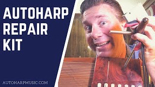 AUTOHARP REPAIR KIT  How to Make Your Own [upl. by Attelahs209]