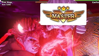 KAGE CARRIES ME TO MASTER RANK Kage Street Fighter 5 Highlight vid The Edge lords Journey [upl. by Moberg]