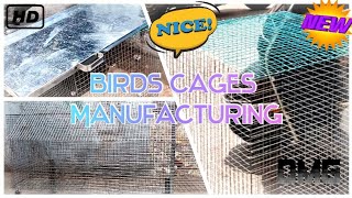 Birds Cages Manufacturing Shop  omygoats  Murgi chowk in Hyderabad [upl. by Enicul663]