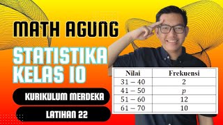 Diketahui kelas modus pada data berikut adalah 51  60 dan nilai modusnya 565 Nilai p adalah [upl. by Louise]