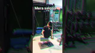 Mera salona🧠backworkoutathomenoequipment gymlover fitness motivation gym [upl. by Alien651]