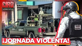 Balaceras y dos muertos Así una nueva jornada violenta en Culiacán Sinaloa  Ciro Gómez Leyva [upl. by Diantha793]