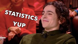 Timothée Chalamet Singing Compilation [upl. by Torrey]