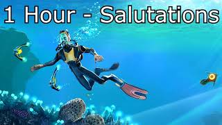 Subnautica Soundtrack Salutations  1 Hour Version [upl. by Ariahs]